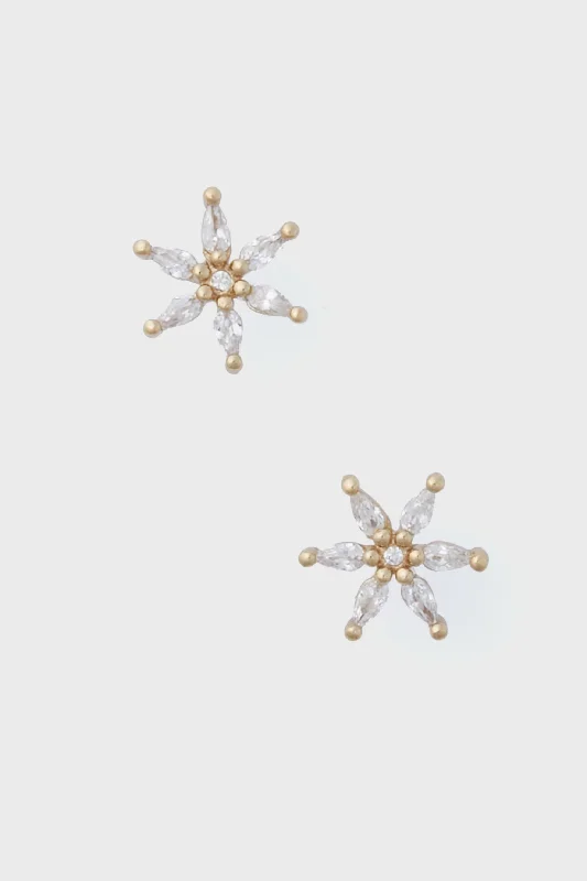 Gold Dottie Studs