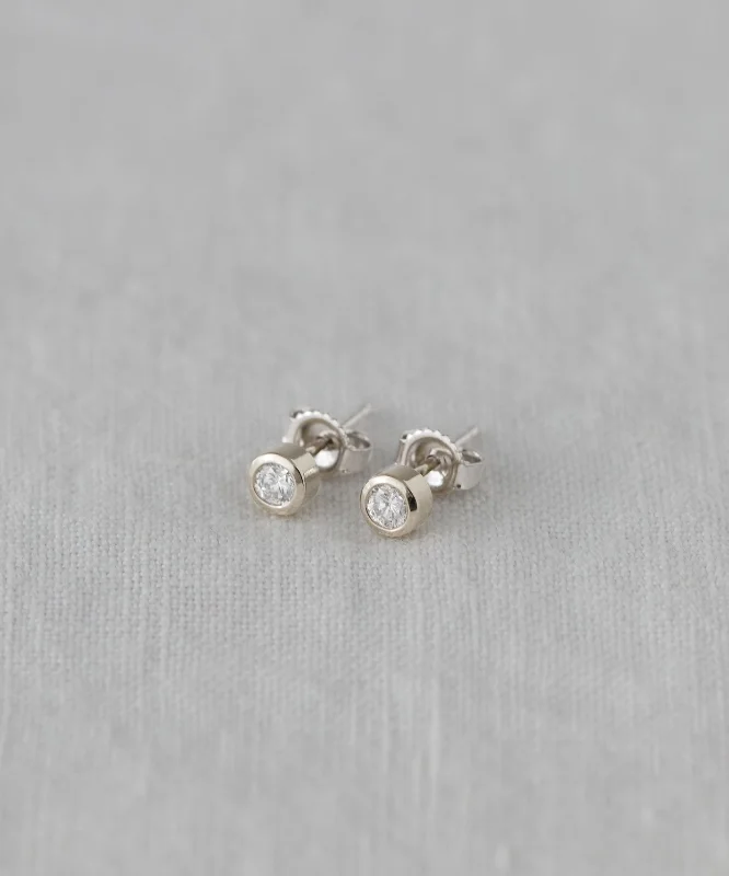 Stevie Diamond Studs