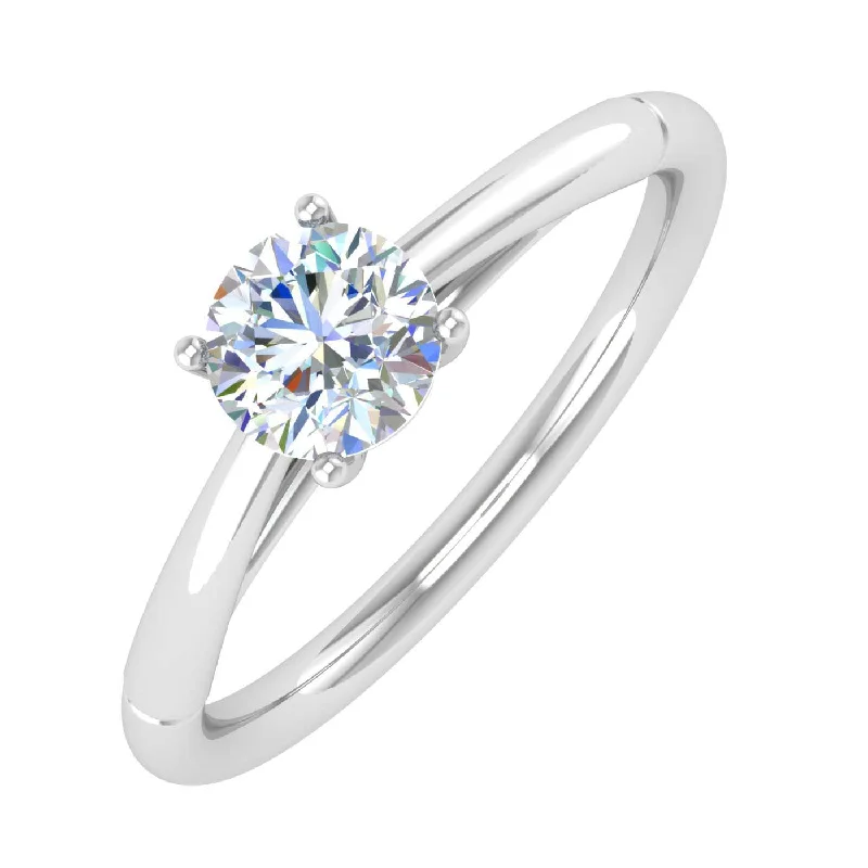 Affordable Glamour – Must-Have Jewelry At Special Rates 1/2 Carat 4-Prong Set Diamond Solitaire Engagement Ring in Gold - IGI Certified Affordable Glamour – Must-Have Jewelry At Special Rates 1/2 Carat 4-Prong Set Diamond Solitaire Engagement Ring in Gold - IGI Certified
