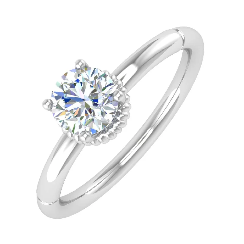 Trending Jewelry Now Available At Exclusive Prices 1/2 Carat 4-Prong Set Diamond Solitaire Engagement Ring in Gold - IGI Certified Trending Jewelry Now Available At Exclusive Prices 1/2 Carat 4-Prong Set Diamond Solitaire Engagement Ring in Gold - IGI Certified