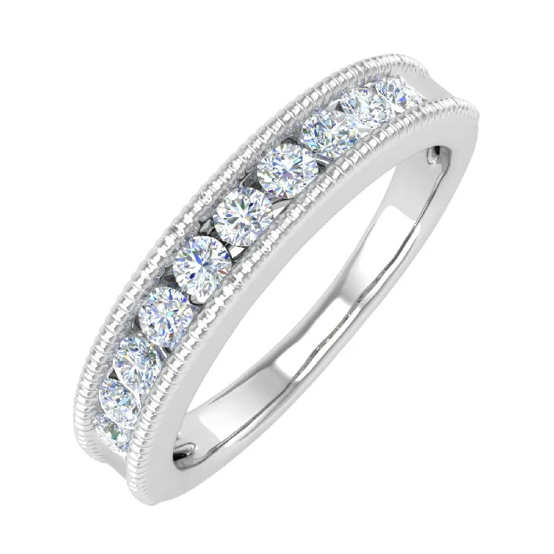 Jewelry Sale – Exclusive Styles At Lower Prices 1/2 Carat Channel Set Diamond Wedding Ring Band in Gold Jewelry Sale – Exclusive Styles At Lower Prices 1/2 Carat Channel Set Diamond Wedding Ring Band in Gold