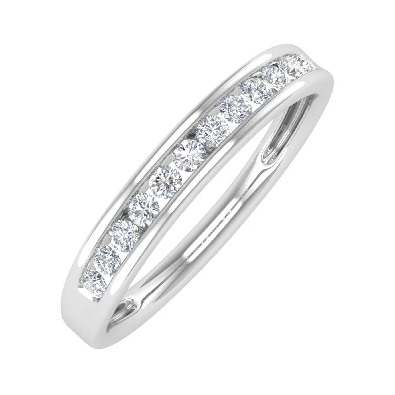 Exclusive Jewelry Sale – Grab Timeless Pieces Now 1/4 Carat Channel Set Diamond Wedding Band Ring in Gold Exclusive Jewelry Sale – Grab Timeless Pieces Now 1/4 Carat Channel Set Diamond Wedding Band Ring in Gold