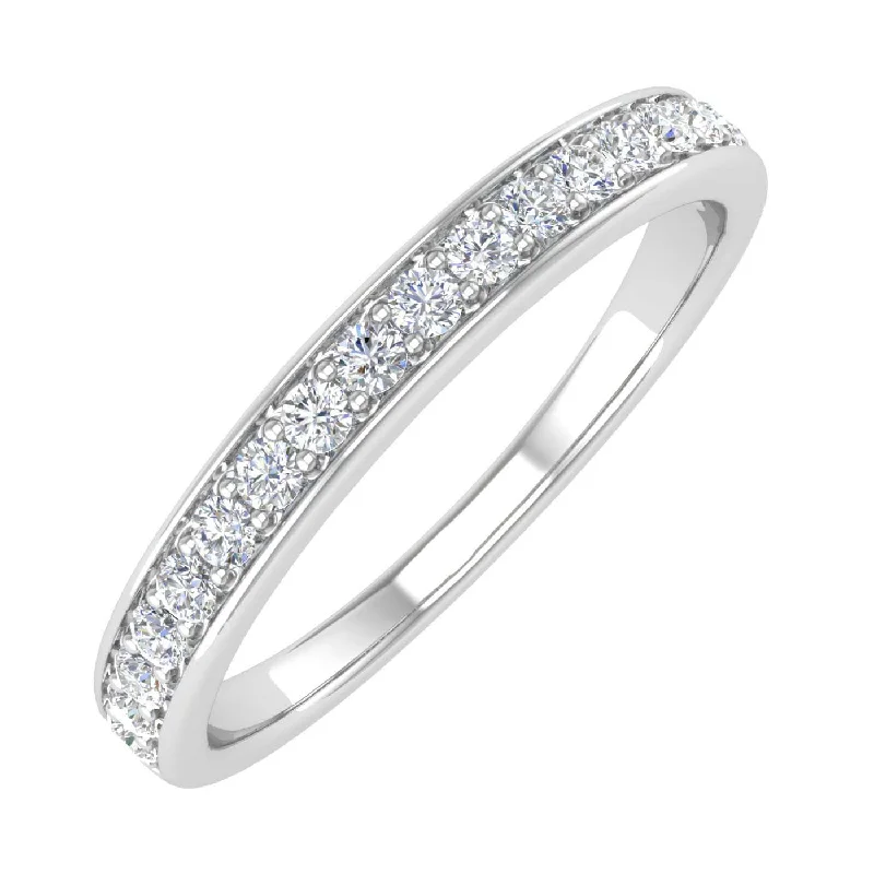 Discounted Jewelry For A Glamorous Look 1/4 Carat Round Diamond Wedding Band Ring in Gold Discounted Jewelry For A Glamorous Look 1/4 Carat Round Diamond Wedding Band Ring in Gold