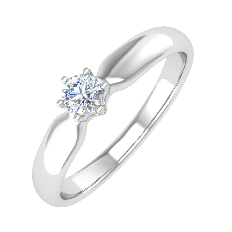 Trending Jewelry Styles Now At Limited-Time Discounts 1/5 Carat 6-Prong Set Diamond Solitaire Engagement Ring Band in Gold - IGI Certified Trending Jewelry Styles Now At Limited-Time Discounts 1/5 Carat 6-Prong Set Diamond Solitaire Engagement Ring Band in Gold - IGI Certified