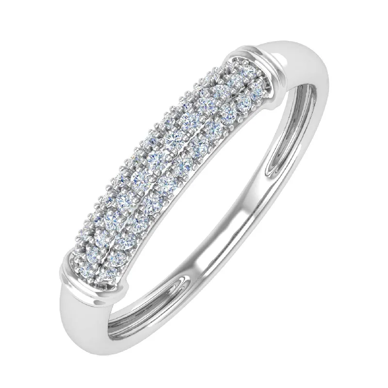 Huge Markdowns On Premium Jewelry Styles 1/5 Carat Pave Set Diamond Wedding Band Ring in Gold Huge Markdowns On Premium Jewelry Styles 1/5 Carat Pave Set Diamond Wedding Band Ring in Gold