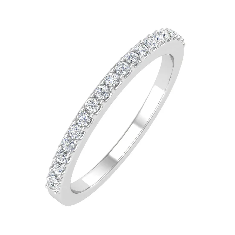 Celebrate With Sparkle – Jewelry Sale Now Live 1/5 Carat Prong Set Diamond Wedding Band Ring in Gold Celebrate With Sparkle – Jewelry Sale Now Live 1/5 Carat Prong Set Diamond Wedding Band Ring in Gold