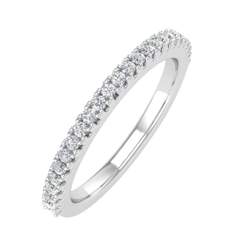 Handcrafted Jewelry Sale – Unique Designs At Low Prices 1/5 Carat Prong Set Diamond Wedding Band Ring in Gold Handcrafted Jewelry Sale – Unique Designs At Low Prices 1/5 Carat Prong Set Diamond Wedding Band Ring in Gold