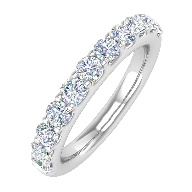 Shop Handcrafted Jewelry At Special Promotional Rates 1 Carat Diamond Wedding Band Ring in Gold Shop Handcrafted Jewelry At Special Promotional Rates 1 Carat Diamond Wedding Band Ring in Gold