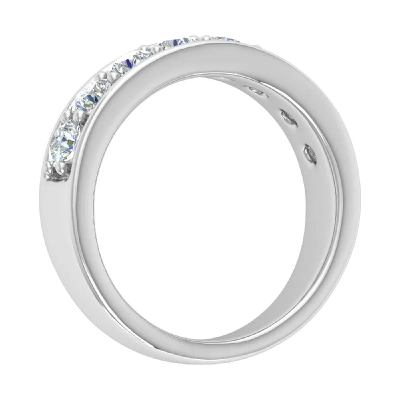Shop Jewelry That Shines Without The High Price 1 Carat Diamond Wedding Band Ring in Gold Shop Jewelry That Shines Without The High Price 1 Carat Diamond Wedding Band Ring in Gold