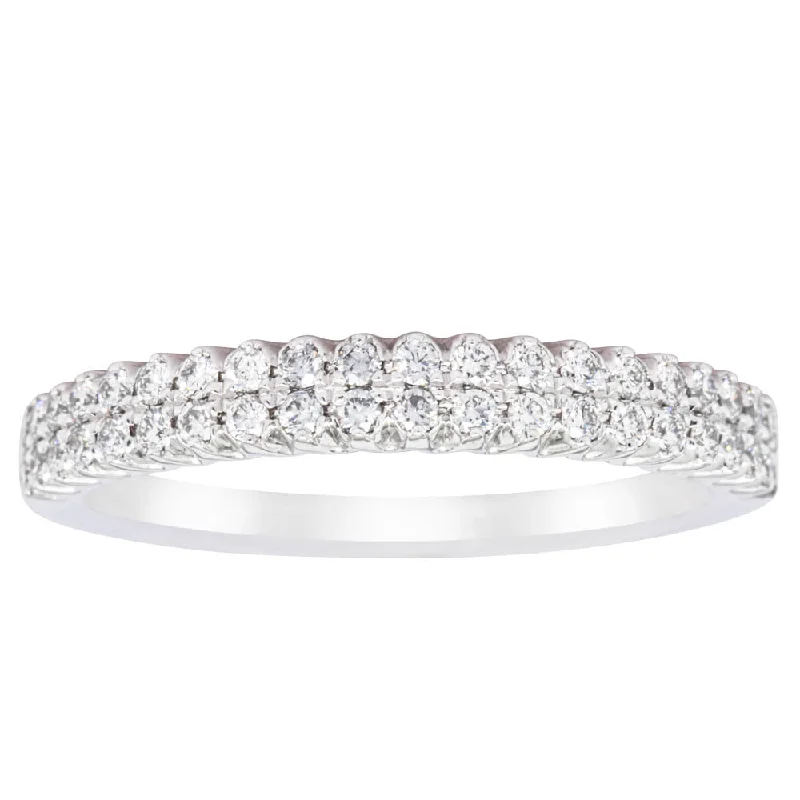 Seasonal Jewelry Clearance – Best Styles At The Lowest Prices 14ct White Gold Diamond Lumiere Band Seasonal Jewelry Clearance – Best Styles At The Lowest Prices 14ct White Gold Diamond Lumiere Band