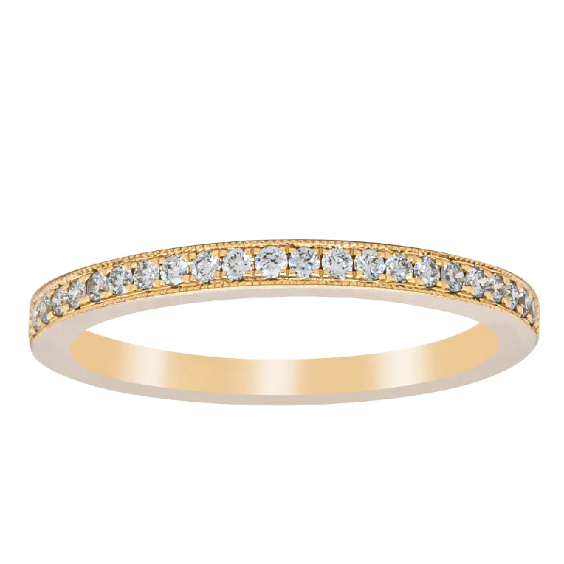 Celebrate Every Occasion With Sparkling Savings 14ct Yellow Gold Diamond Phoebe band Celebrate Every Occasion With Sparkling Savings 14ct Yellow Gold Diamond Phoebe band