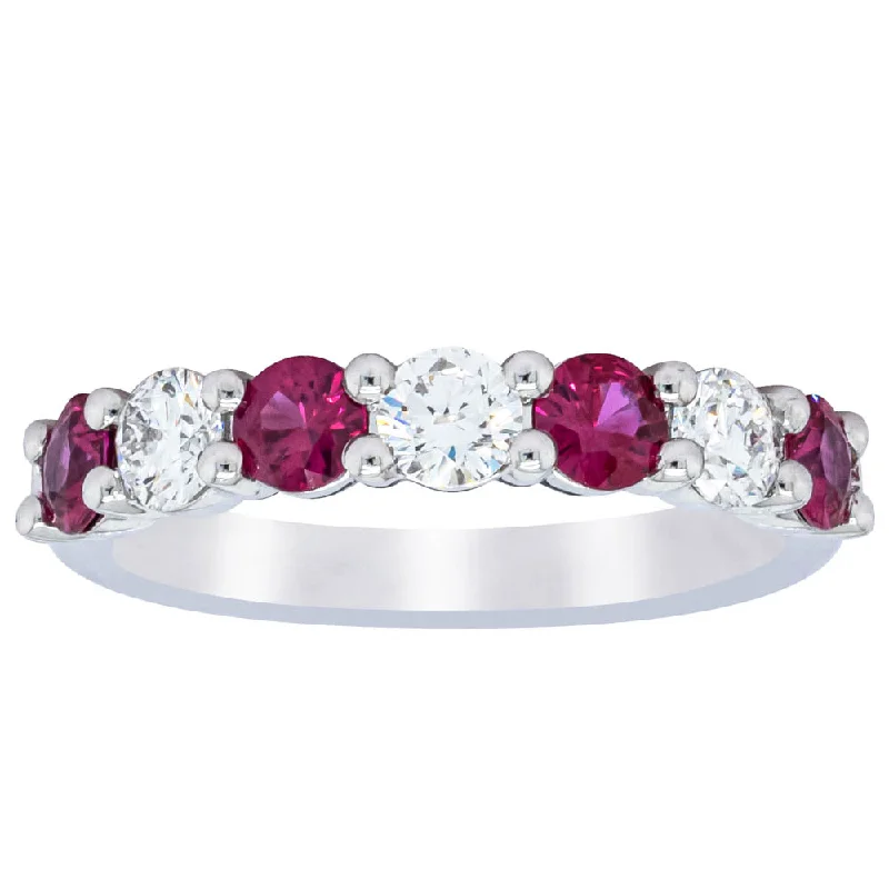 High-End Sparkle, Low-End Prices – Shop Now 18ct White Gold .71ct Ruby & Diamond Panorama Ring High-End Sparkle, Low-End Prices – Shop Now 18ct White Gold .71ct Ruby & Diamond Panorama Ring