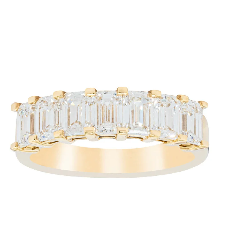 Luxury Meets Affordability – Jewelry Sale Live Now 18ct Yellow Gold Emerald Cut Diamond Asra Ring Luxury Meets Affordability – Jewelry Sale Live Now 18ct Yellow Gold Emerald Cut Diamond Asra Ring