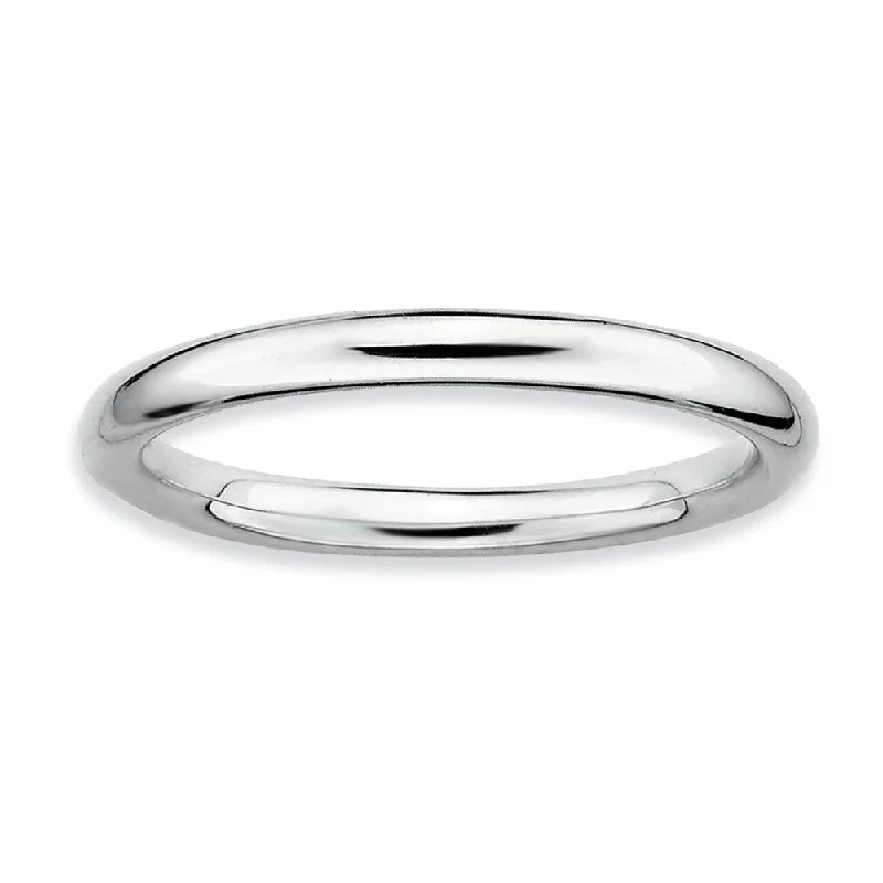 The Perfect Accessory For Less – Jewelry Sale Live 2.25mm Rhodium Plated Sterling Silver Stackable Polished Band The Perfect Accessory For Less – Jewelry Sale Live 2.25mm Rhodium Plated Sterling Silver Stackable Polished Band