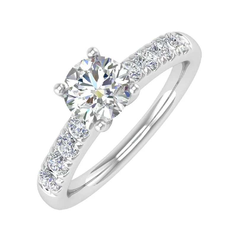 Exclusive Jewelry Bundles At Discounted Prices 3/4 Carat Diamond Engagement Ring Band in Gold - IGI Certified Exclusive Jewelry Bundles At Discounted Prices 3/4 Carat Diamond Engagement Ring Band in Gold - IGI Certified