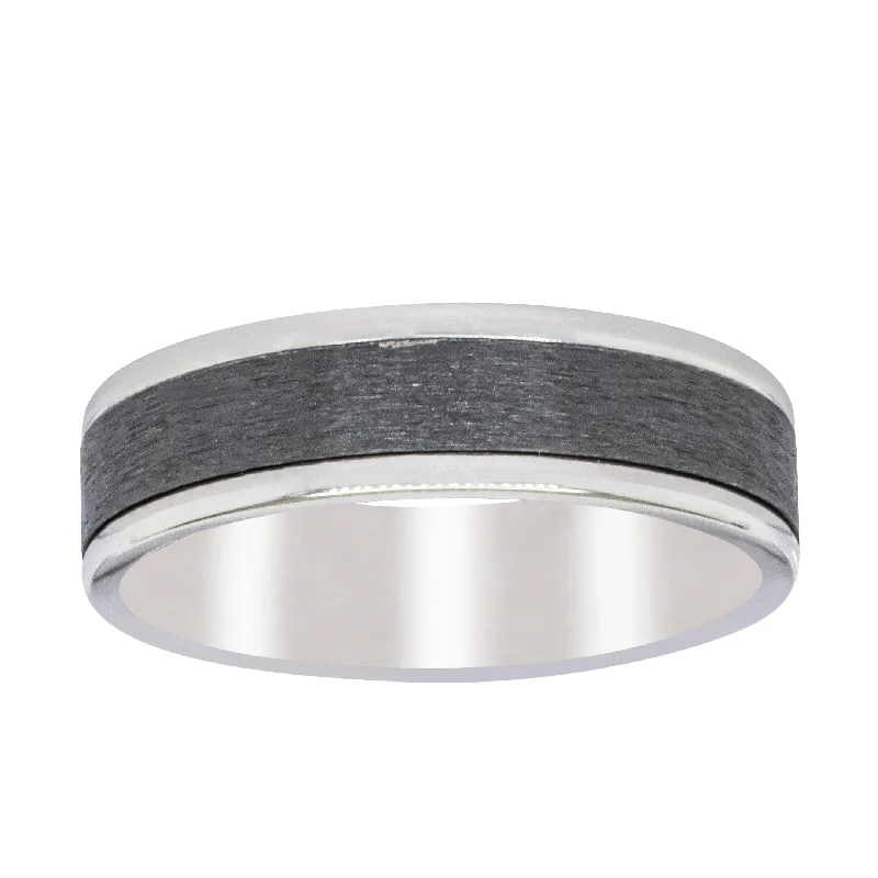 Unlock Unbeatable Jewelry Deals Before They’Re Gone 9ct White Gold Black Zirconium 6mm Ring Unlock Unbeatable Jewelry Deals Before They’Re Gone 9ct White Gold Black Zirconium 6mm Ring