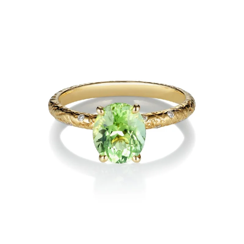 Holiday Jewelry Sale – Perfect Gifts At The Best Prices Ovala Niyon 18K Gold Ring w. Tourmaline & Diamonds Holiday Jewelry Sale – Perfect Gifts At The Best Prices Ovala Niyon 18K Gold Ring w. Tourmaline & Diamonds