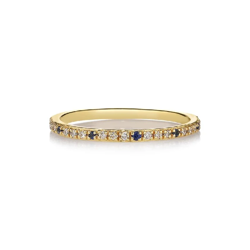 Special Deals On Handcrafted And Designer Jewelry Sarah Lil Blue Mix 14K Gold Ring w. Sapphires & Diamonds Special Deals On Handcrafted And Designer Jewelry Sarah Lil Blue Mix 14K Gold Ring w. Sapphires & Diamonds