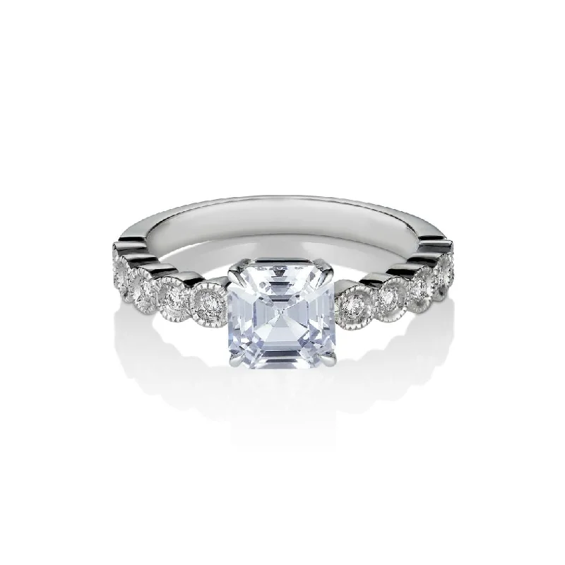Trending Jewelry Now Available At Exclusive Prices Tanasudu 18K Whitegold Ring w. Sapphire & Diamonds Trending Jewelry Now Available At Exclusive Prices Tanasudu 18K Whitegold Ring w. Sapphire & Diamonds