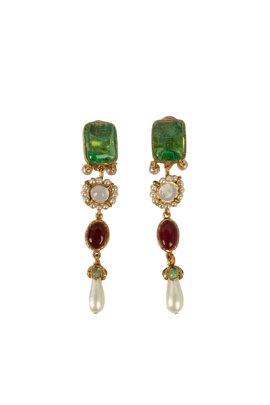Shop Dazzling Jewelry At The Best Prices Boucles d'oreilles Chanel 1995