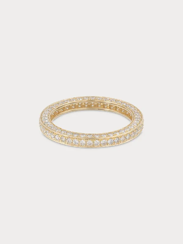 Holiday Jewelry Sale – Perfect Gifts At Great Prices Triple Diamond Eternity Band