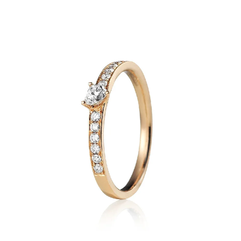 Exclusive Savings On Timeless Jewelry Pieces Conscious Heart 18K Gold, Rosegold or Whitegold Ring w. Diamonds Exclusive Savings On Timeless Jewelry Pieces Conscious Heart 18K Gold, Rosegold or Whitegold Ring w. Diamonds