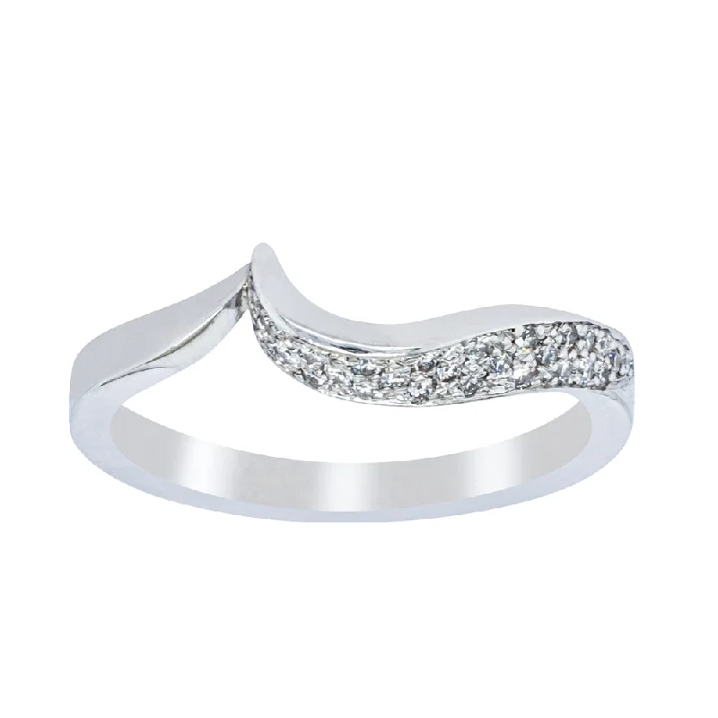 Luxury Jewelry At Budget-Friendly Prices – Grab Yours Now Deja Vu Platinum .14ct Diamond Curved Band Luxury Jewelry At Budget-Friendly Prices – Grab Yours Now Deja Vu Platinum .14ct Diamond Curved Band