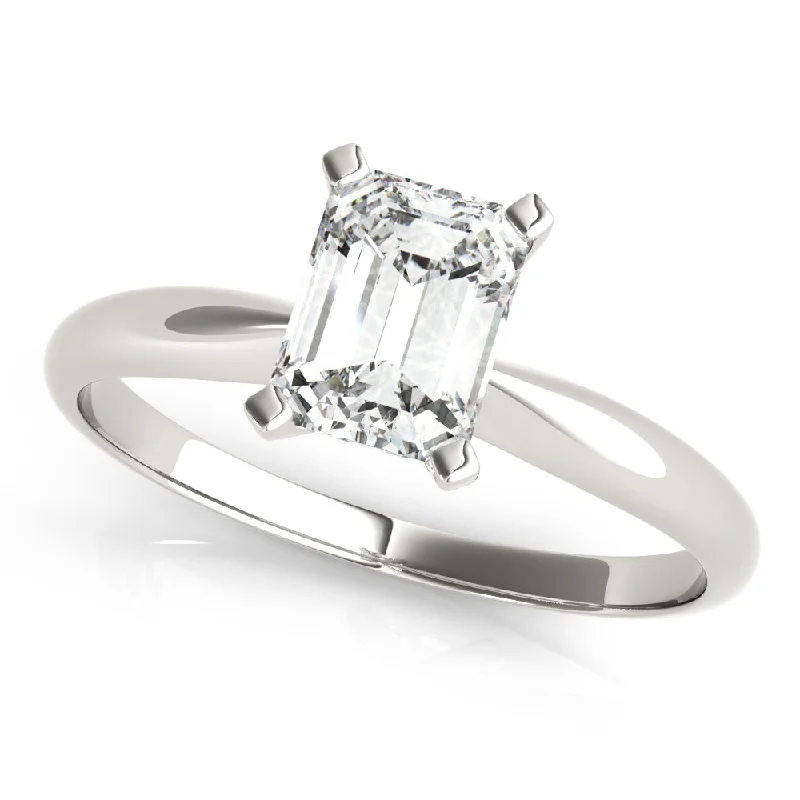 Grab Your Dream Jewelry At The Lowest Prices Emerald Cut Solitaire Mounting