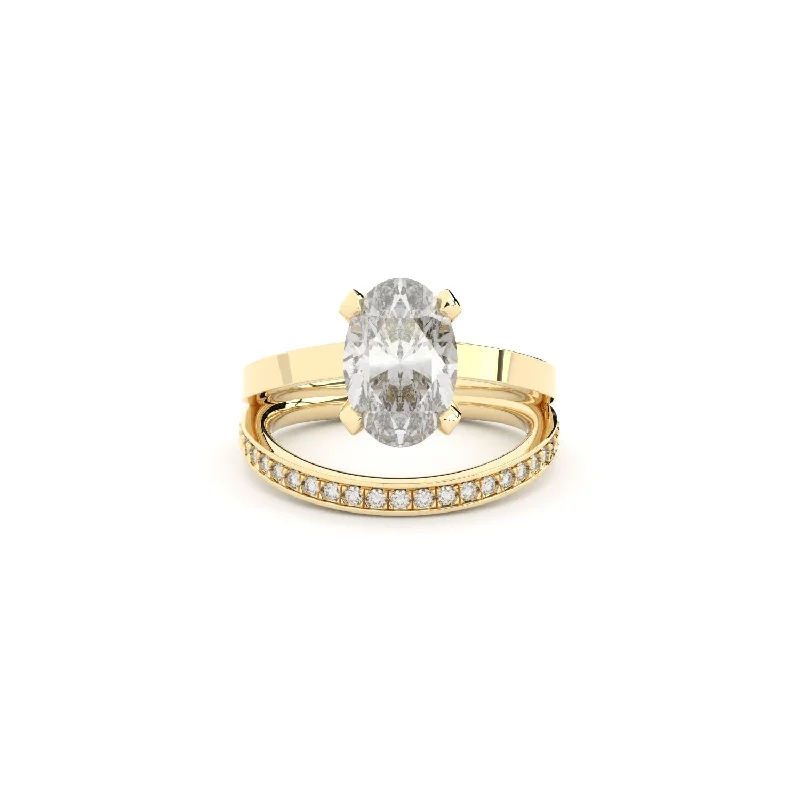 Accessorize For Less – Luxury Jewelry At Affordable Prices Reflection 18K Gold Ring w. Lab-Grown Diamonds Accessorize For Less – Luxury Jewelry At Affordable Prices Reflection 18K Gold Ring w. Lab-Grown Diamonds