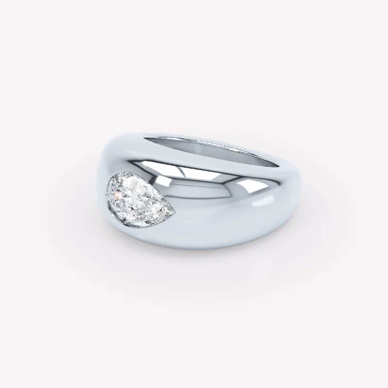 Premium Jewelry At Promotional Prices – Shine Today Curve 18K Whitegold Ring w. Diamond Premium Jewelry At Promotional Prices – Shine Today Curve 18K Whitegold Ring w. Diamond