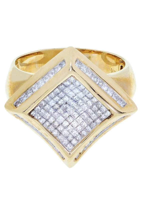 Mens Diamond Ring / Pinky Diamond Ring | 1.45 Carats