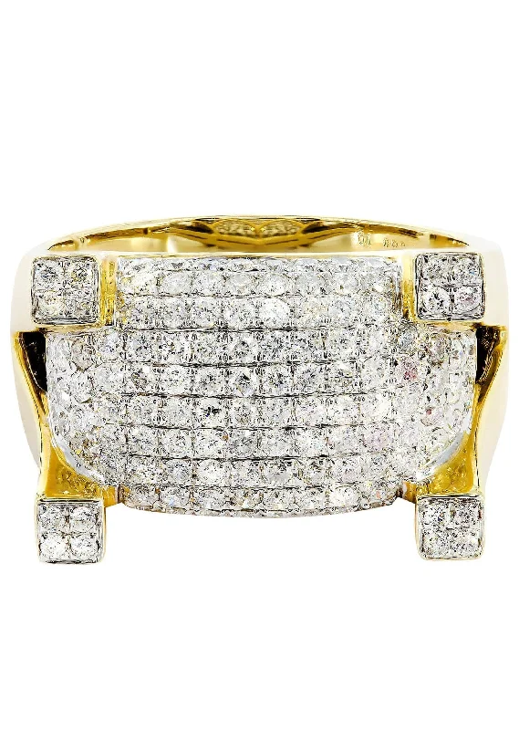 Mens Diamond Ring / Pinky Diamond Ring| 1.56 Carats