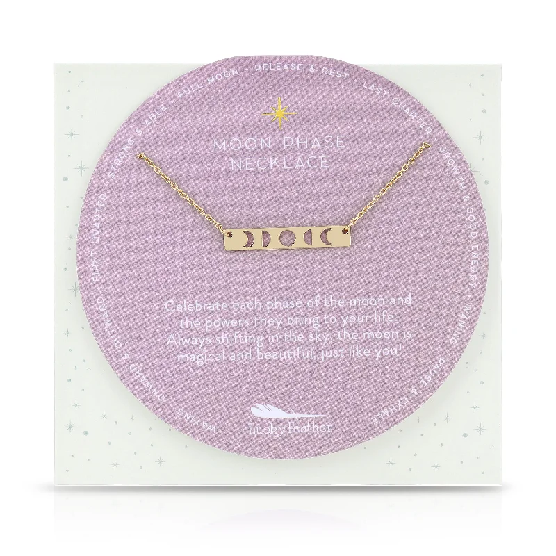 Affordable Luxury Jewelry – Style At A Great Price Moon Phase Necklace Gold