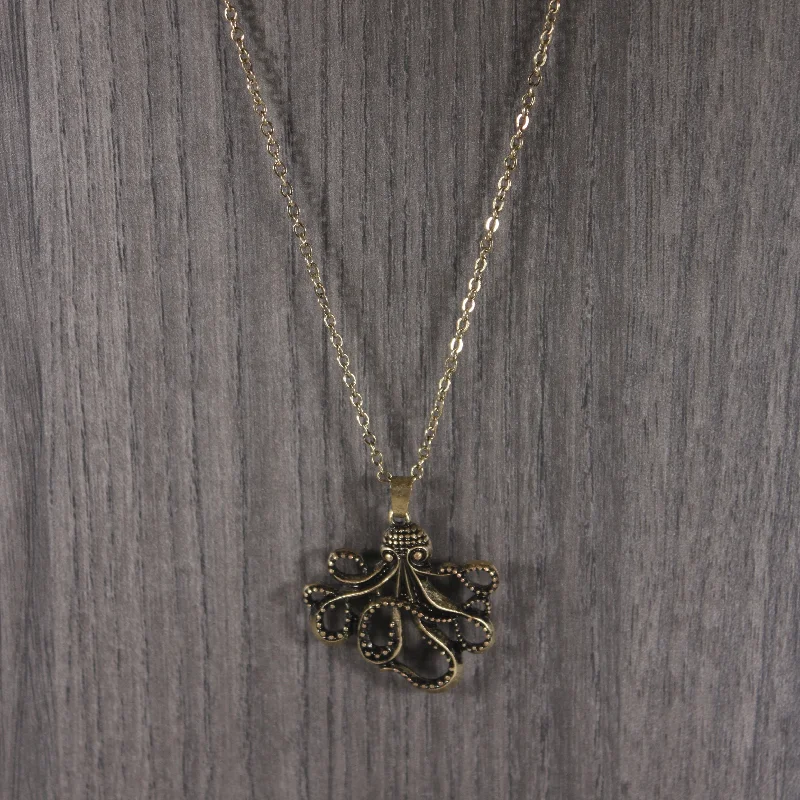 Timeless Elegance Now At Special Discounts Octopus Necklace ast