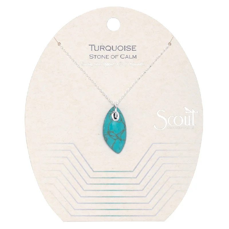 Unmissable Deals On Handmade Jewelry Collections Turq Silver Organic Stone Necklace