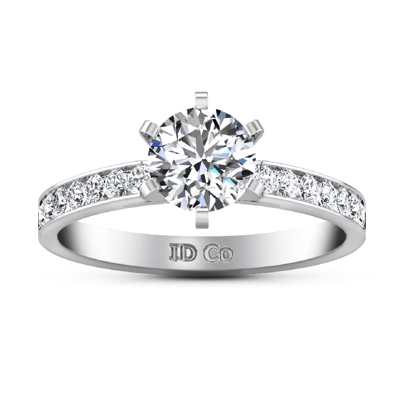 Personalized Jewelry Sale – Unique Pieces At Great Prices Pave Engagement Ring Yvonne 14K White Gold Personalized Jewelry Sale – Unique Pieces At Great Prices Pave Engagement Ring Yvonne 14K White Gold