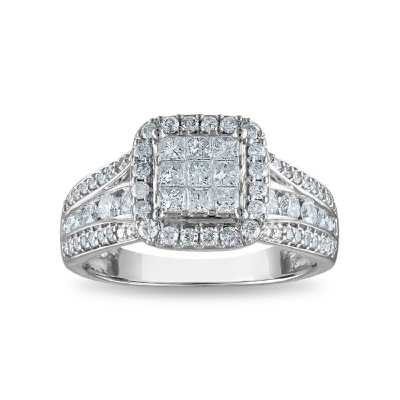 Flash Sale On Stunning Jewelry – Don't Miss Out Red Hot Deal 1/2 CTW Diamond Engagement Ring in 10KT White Gold Flash Sale On Stunning Jewelry – Don't Miss Out Red Hot Deal 1/2 CTW Diamond Engagement Ring in 10KT White Gold
