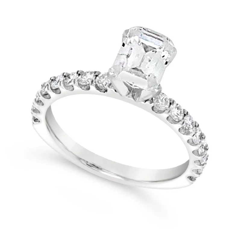 Shop Stylish Jewelry Now And Save Big Shared Prong Single Row Diamond Engagement Mounting Shop Stylish Jewelry Now And Save Big Shared Prong Single Row Diamond Engagement Mounting