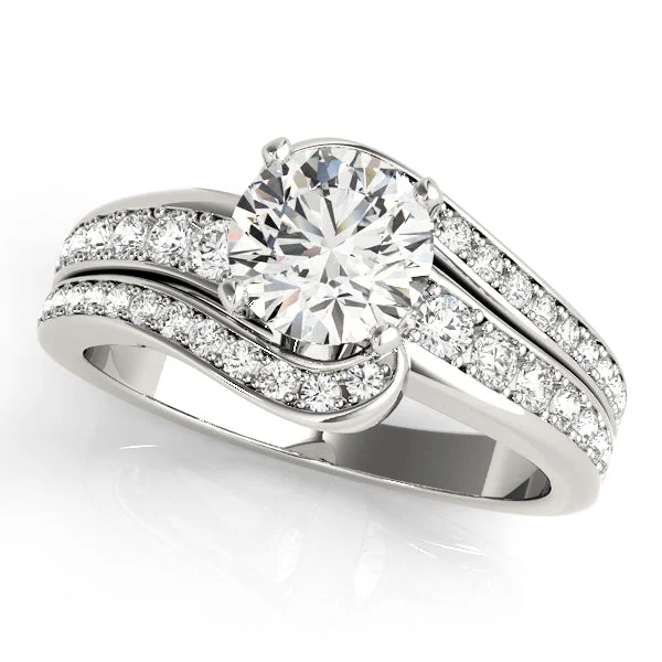 Handcrafted Jewelry Sale – Unique Designs At Low Prices Triple Diamond Shank Engagement Mounting Handcrafted Jewelry Sale – Unique Designs At Low Prices Triple Diamond Shank Engagement Mounting