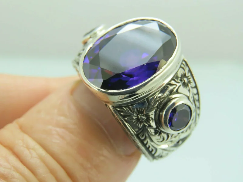 Stunning Jewelry At Even More Stunning Prices Turkish Handmade Jewelry 925 Sterling Silver Amethyst Stone Engraved Mens Rings Stunning Jewelry At Even More Stunning Prices Turkish Handmade Jewelry 925 Sterling Silver Amethyst Stone Engraved Mens Rings