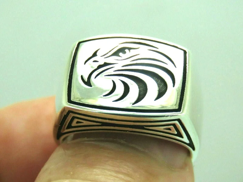 Timeless Elegance, Temporary Discounts – Act Fast Turkish Handmade Jewelry 925 Sterling Silver Eagle Design Mens Rings Timeless Elegance, Temporary Discounts – Act Fast Turkish Handmade Jewelry 925 Sterling Silver Eagle Design Mens Rings