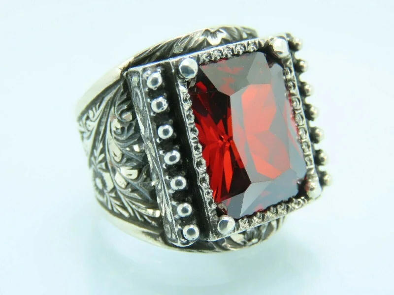 Sparkle More For Less – Jewelry Sale Happening Now Turkish Handmade Jewelry 925 Sterling Silver Ruby Stone Mens Rings Sparkle More For Less – Jewelry Sale Happening Now Turkish Handmade Jewelry 925 Sterling Silver Ruby Stone Mens Rings
