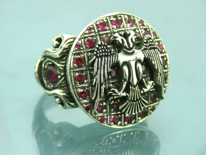 Grab Stylish Jewelry Before The Sale Ends Turkish Handmade Jewelry 925 Sterling Silver Ruby Stone Mens Rings Grab Stylish Jewelry Before The Sale Ends Turkish Handmade Jewelry 925 Sterling Silver Ruby Stone Mens Rings