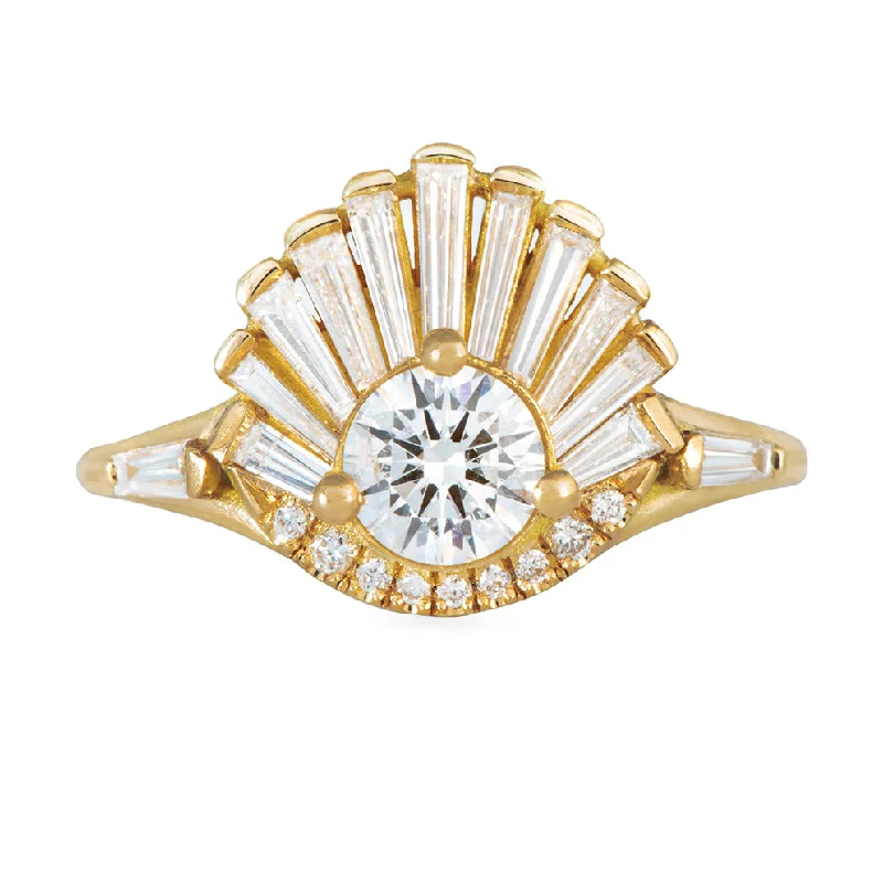 High-End Sparkle, Low-End Prices – Jewelry Sale Live Vintage Art Deco Ring - Baguette Crown Cluster Engagement Ring High-End Sparkle, Low-End Prices – Jewelry Sale Live Vintage Art Deco Ring - Baguette Crown Cluster Engagement Ring