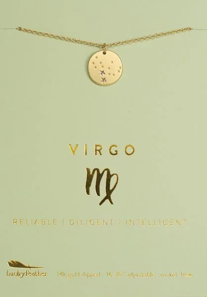 Don't Miss Out On Bestselling Jewelry At Special Prices Zodiac Necklace Virgo