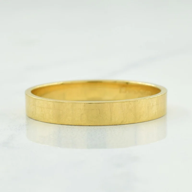 Trending Jewelry Now At Unbeatable Prices 10k Yellow Gold Band | SZ 7.5 |