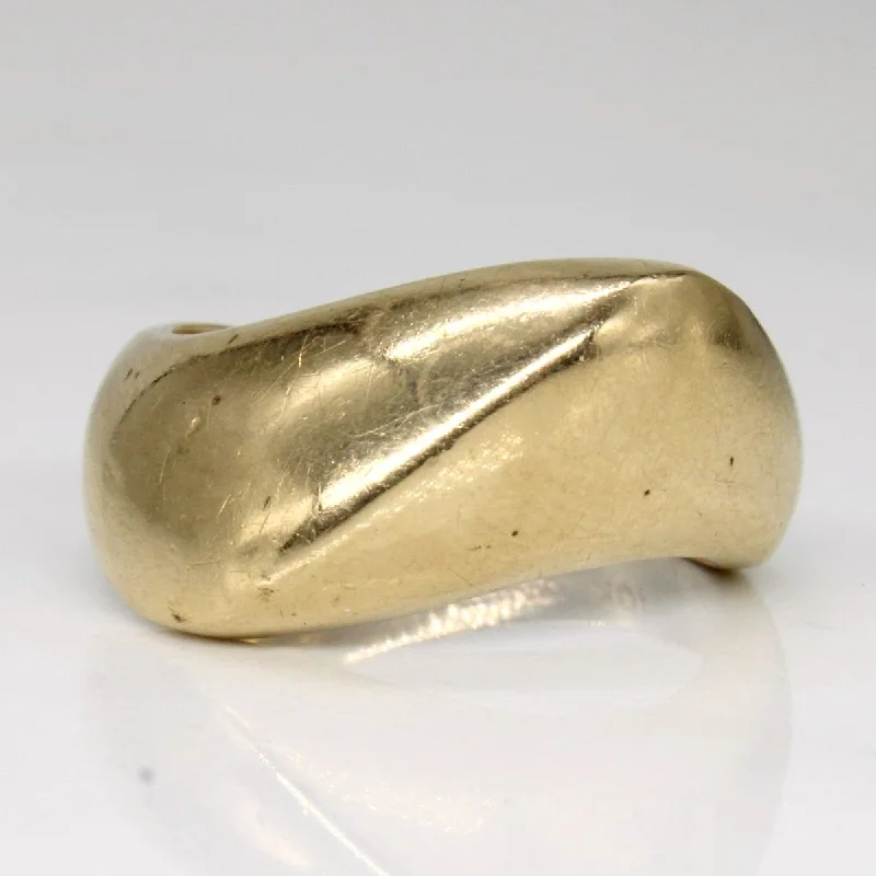 Shine Bright With Our Special Jewelry Promotions 10k Yellow Gold Contour Ring | SZ 6 | Shine Bright With Our Special Jewelry Promotions 10k Yellow Gold Contour Ring | SZ 6 |