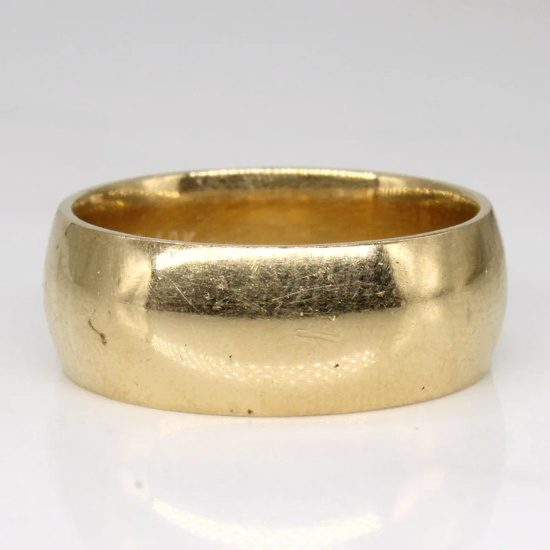Shop Dazzling Rings, Earrings, And More At Special Discounts 10k Yellow Gold Wide Band | SZ 9.75 | Shop Dazzling Rings, Earrings, And More At Special Discounts 10k Yellow Gold Wide Band | SZ 9.75 |