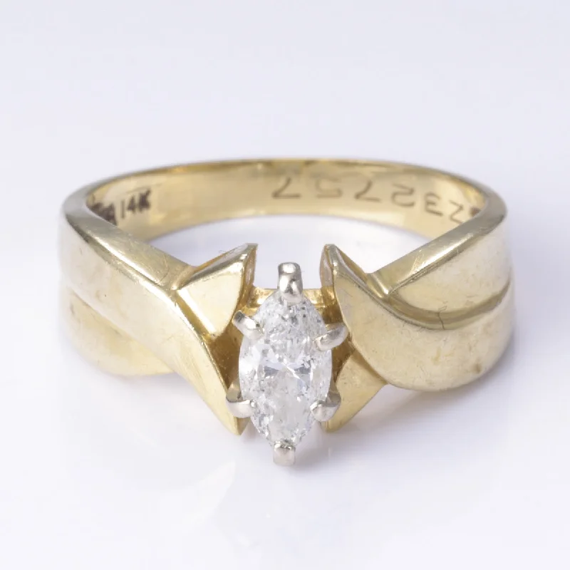 Affordable Glamour – Premium Jewelry At Special Prices 14k Marquise Cut Diamond Ring | 0.50ct | Size 6.75 Affordable Glamour – Premium Jewelry At Special Prices 14k Marquise Cut Diamond Ring | 0.50ct | Size 6.75