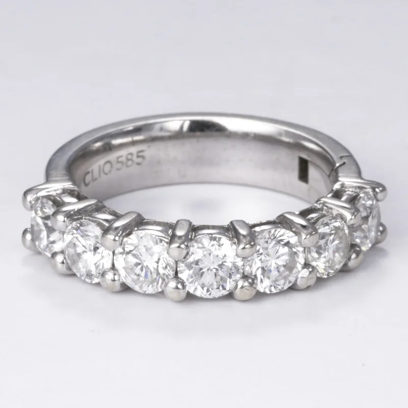 Fine Jewelry, Limited-Time Offers Available 14k Single Row Diamond Ring | 2.14ctw SI1-SI2 H/I | Sz 7 Fine Jewelry, Limited-Time Offers Available 14k Single Row Diamond Ring | 2.14ctw SI1-SI2 H/I | Sz 7
